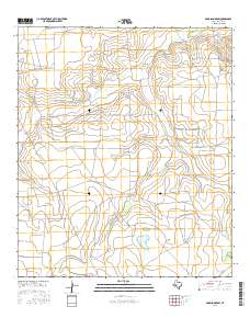 Garrison Draw 2016 topographic map thumbnail