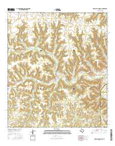 Geddis Canyon East 2016 topographic map thumbnail