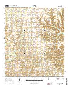 Geddis Canyon West 2016 topographic map thumbnail