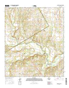 Gentrys Mill 2016 topographic map thumbnail