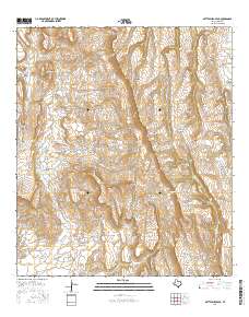 Gettysburg Peak 2016 topographic map thumbnail