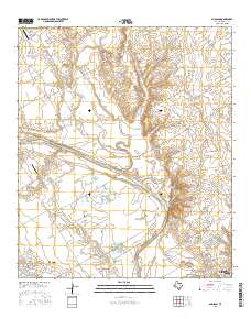 Gholson 2016 topographic map thumbnail