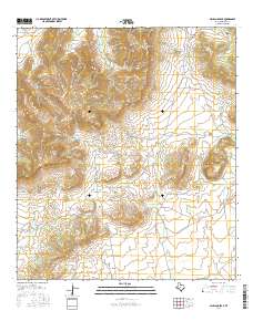 Gilliland Peak 2016 topographic map thumbnail
