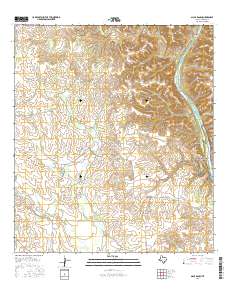 Gillis Ranch 2016 topographic map thumbnail