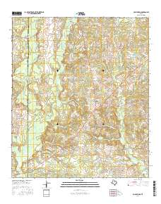 Gum Springs 2016 topographic map thumbnail