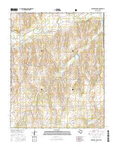 Hackberry Creek 2016 topographic map thumbnail