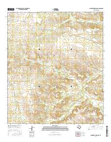 Hackberry Draw NW 2016 topographic map thumbnail