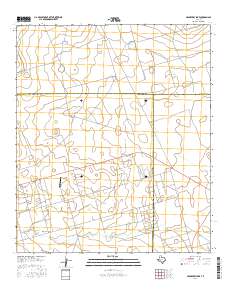 Hackberry Lake 2016 topographic map thumbnail