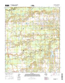 Hagansport 2016 topographic map thumbnail