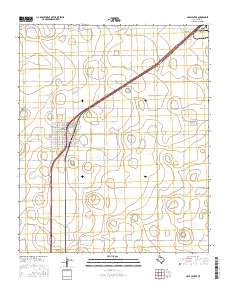 Hale Center 2016 topographic map thumbnail