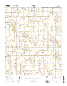 Hale Center SW 2016 topographic map thumbnail
