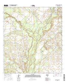 Halff Ranch 2016 topographic map thumbnail