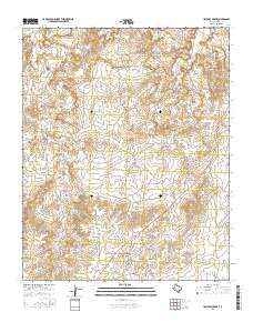 Halfway Creek 2016 topographic map thumbnail