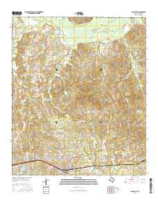 Hallsville 2016 topographic map thumbnail
