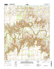 Halsell Ranch 2016 topographic map thumbnail