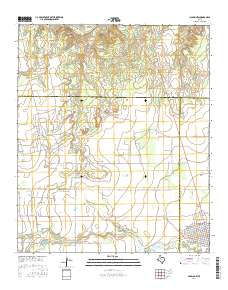 Hamlin NW 2016 topographic map thumbnail
