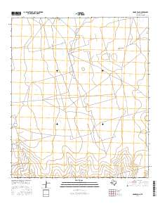 Hanks Ranch 2016 topographic map thumbnail
