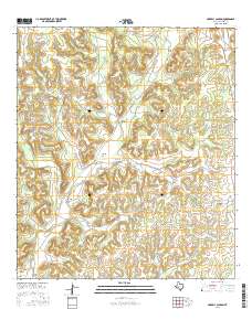 Harrell Canyon 2016 topographic map thumbnail