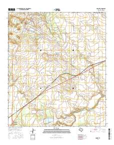 Harriet 2016 topographic map thumbnail