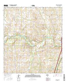 Harris Lake 2016 topographic map thumbnail