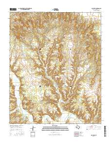 Gip Creek 2016 topographic map thumbnail