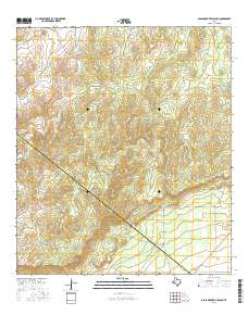 Glass Mountain Ranch 2016 topographic map thumbnail