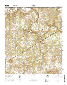 Glen Rose East 2016 topographic map thumbnail