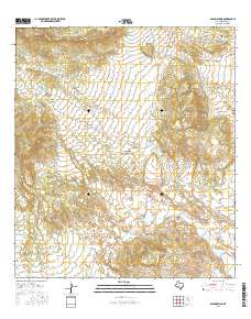 Glenn Spring 2016 topographic map thumbnail