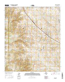 Godley 2016 topographic map thumbnail