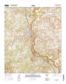 Goldthwaite 2016 topographic map thumbnail