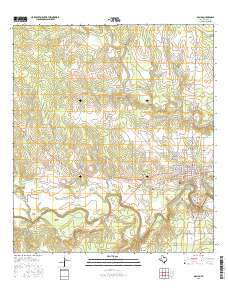 Goliad 2016 topographic map thumbnail