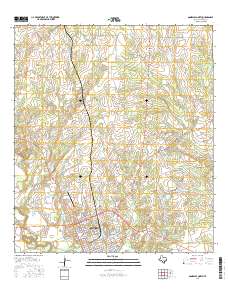 Gonzales North 2016 topographic map thumbnail