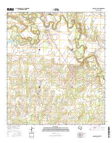 Gonzales South 2016 topographic map thumbnail