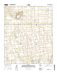 Gooch Lake 2016 topographic map thumbnail