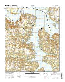 Gordonville 2016 topographic map thumbnail