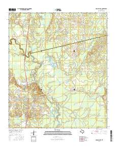 Grand Bluff 2016 topographic map thumbnail
