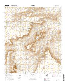 Granite Mountain 2016 topographic map thumbnail