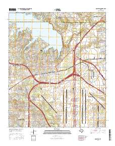 Grapevine 2016 topographic map thumbnail