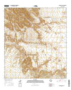 Grapevine Hills 2016 topographic map thumbnail