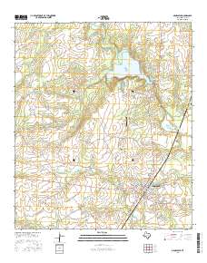 Groesbeck 2016 topographic map thumbnail