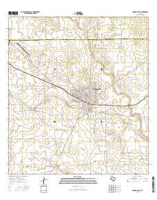 Hebbronville 2016 topographic map thumbnail