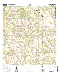 Hebbronville NW 2016 topographic map thumbnail