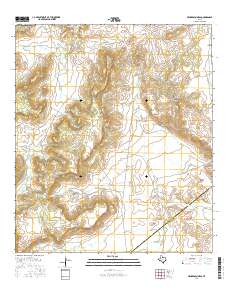 Henderson Mesa 2016 topographic map thumbnail