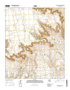 Holloway Canyon 2016 topographic map thumbnail