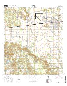 Hondo 2016 topographic map thumbnail