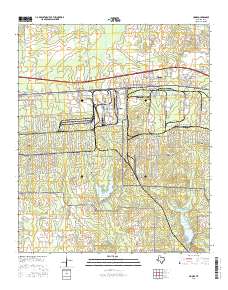 Hooks 2016 topographic map thumbnail