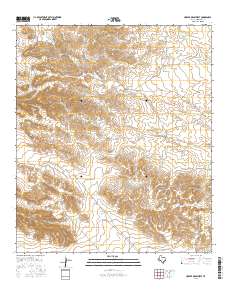 Hopper Draw West 2016 topographic map thumbnail