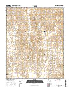 Horse Creek South 2016 topographic map thumbnail
