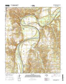 Horseshoe Bend 2016 topographic map thumbnail