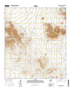 Horseshoe Butte 2016 topographic map thumbnail